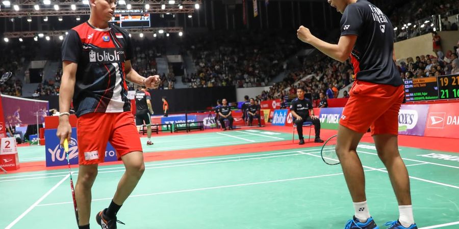 Indonesia Masters 2020 - Fajar/Rian Bagikan Tips jika Jalani Pertandingan pada Malam Hari