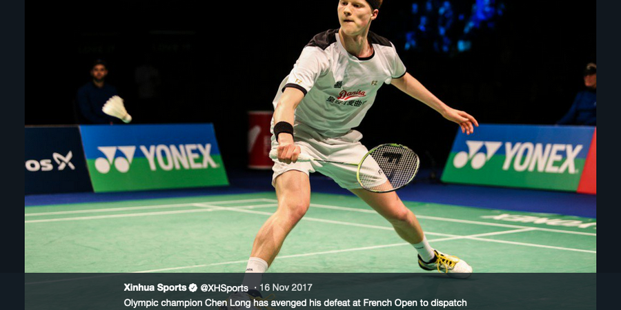 Indonesia Masters 2020 - Antonsen Vs Anthony, Duel Epik Dua Pemain Juara