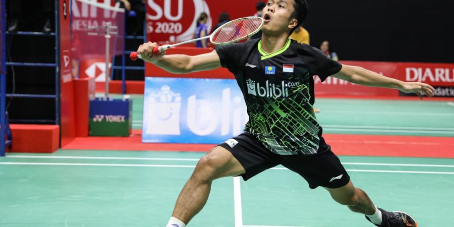 Hasil Indonesia Masters 2020 - Anthony ke Final dalam 44 Menit