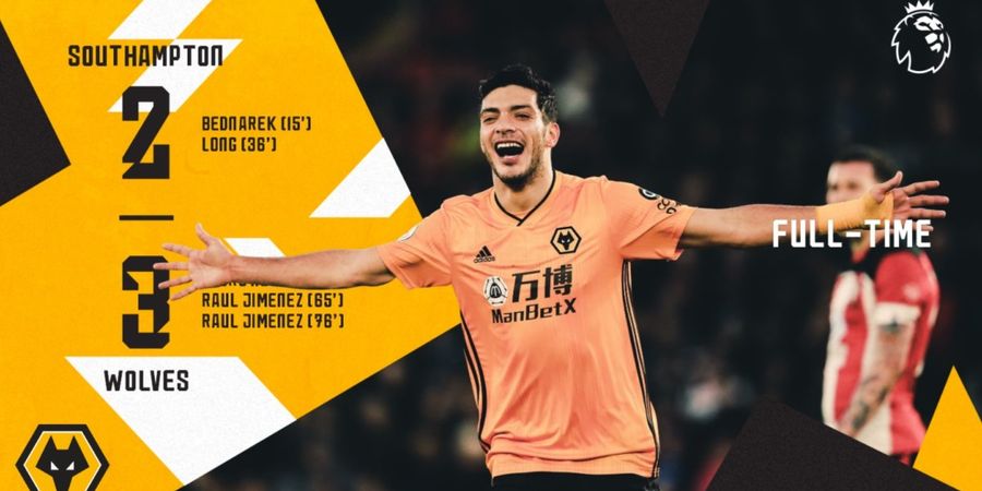 Highlight Southampton vs Wolves - Raul Jimenez Terlibat 27 Gol 