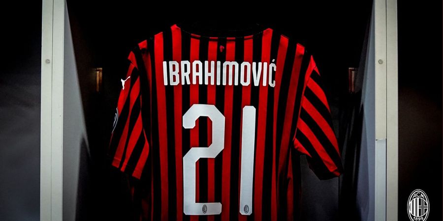 Tantangan Baru Zlatan Ibrahimovic, Taklukkan Nomor Terkutuk AC Milan