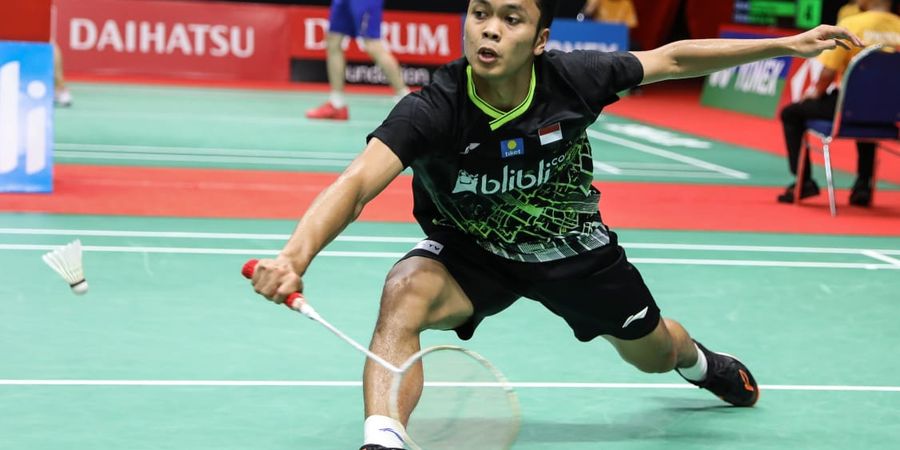 Kejuaraan Beregu Asia 2020 - Anthony Jadi Pembuka Perjuangan Tim Putra Indonesia