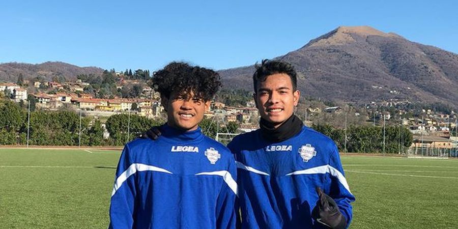 Brylian Aldama Kaget Bisa Latihan Bersama Klub Serie C Italia