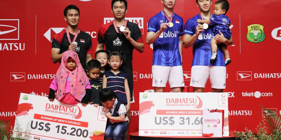 Hendra Setiawan Baru Menang 2 Kali atas Kevin Sanjaya, tetapi...