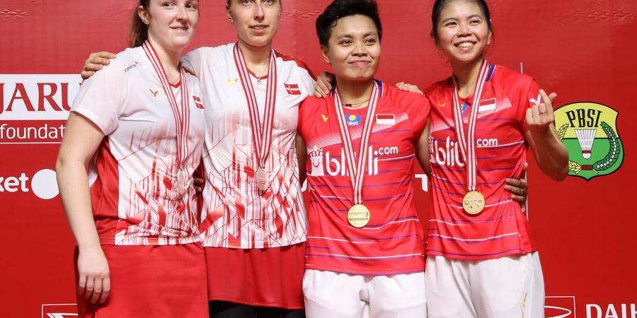 Indonesia Masters 2020 - Kepala Terlanjur Pusing, Greysia/Apriyani Tak Pikirkan Strategi