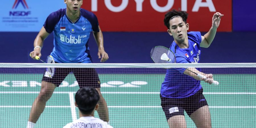 Hasil Orleans Masters 2020 - Babat Pemain Keturunan, Sabar/Reza ke Semifinal