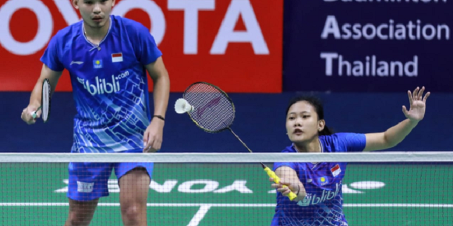 Hasil Indonesia Masters 2021 - Pontang-panting 50 menit, Rinov/Pitha Gagal Lewati Ujian Pertama