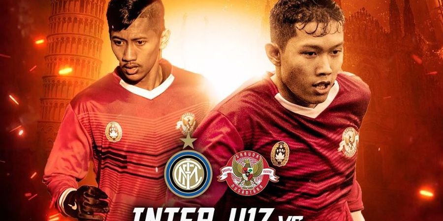 Link Live Streaming Garuda Select Vs Inter Milan U-17, Laga Ketiga di Italia