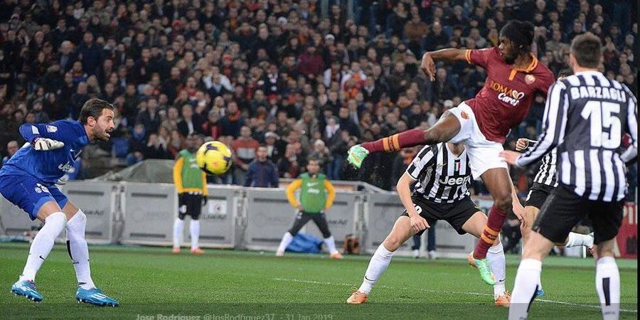 Video Kilas Balik, Tendangan Kungfu Gervinho Bawa AS Roma Depak Juventus di Coppa Italia