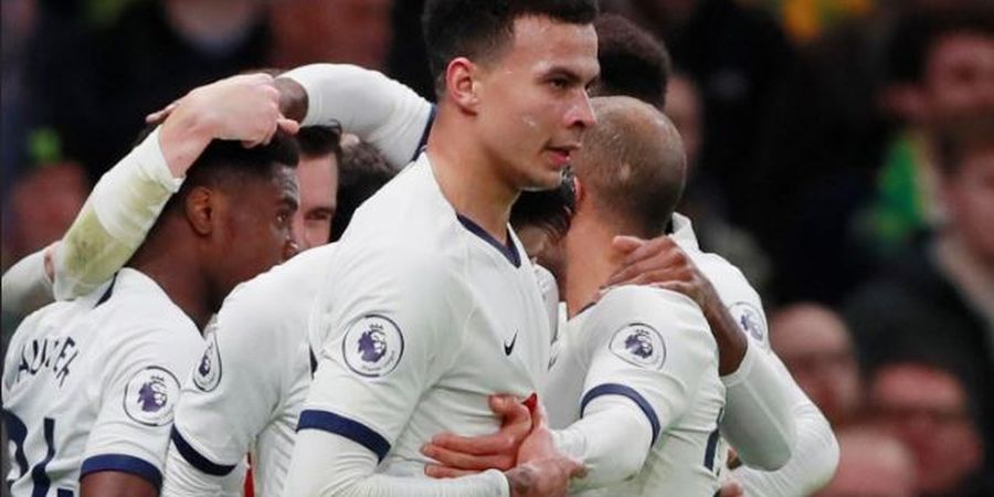 Tottenham Vs Norwich - Gol Alli Akhiri Rapor Merah Mourinho Selama 6 Jam, 55 Menit