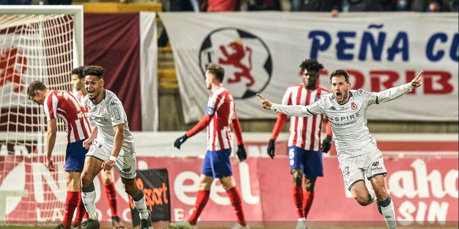 Hasil Lengkap Copa del Rey, Atletico Madrid Gugur Dilucuti Tim Divisi 3