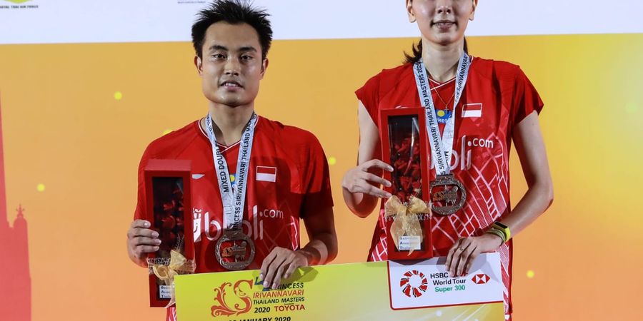 Hasil Final Thailand Masters 2020 -  Hafiz/Gloria Jadi Runner-Up