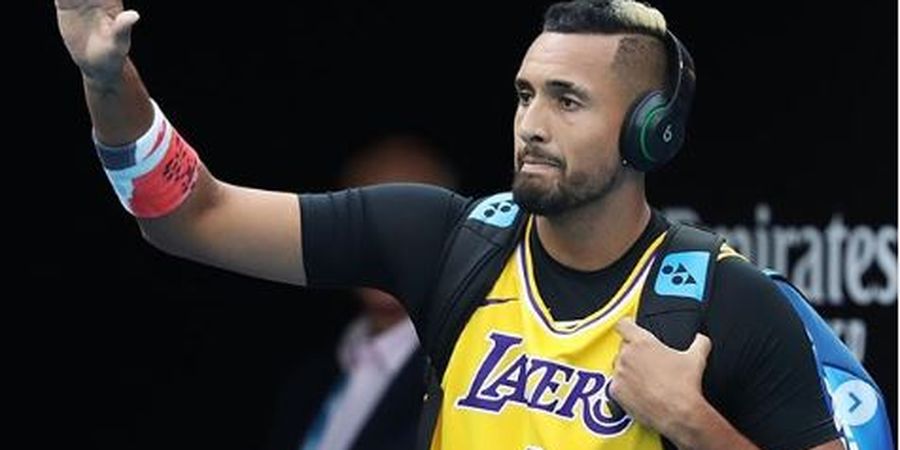 Kenang Mendiang Kobe Bryant, Nick Kyrgios Kenakan Jersey Lakers