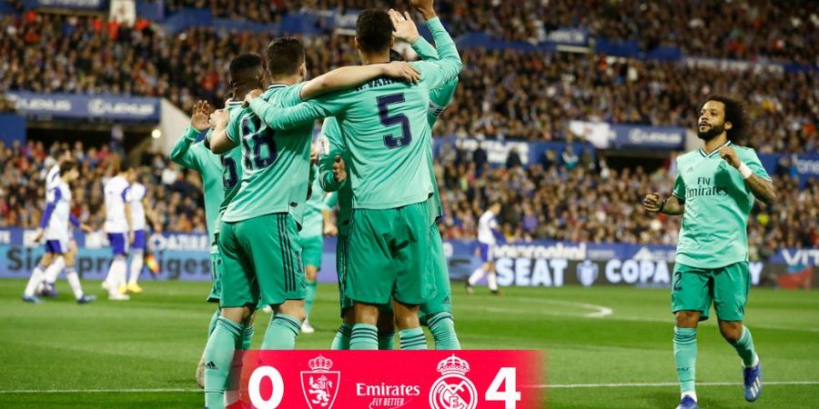 Hasil Lengkap Copa del Rey, Termasuk Real Madrid, 6 Wakil La Liga Lolos