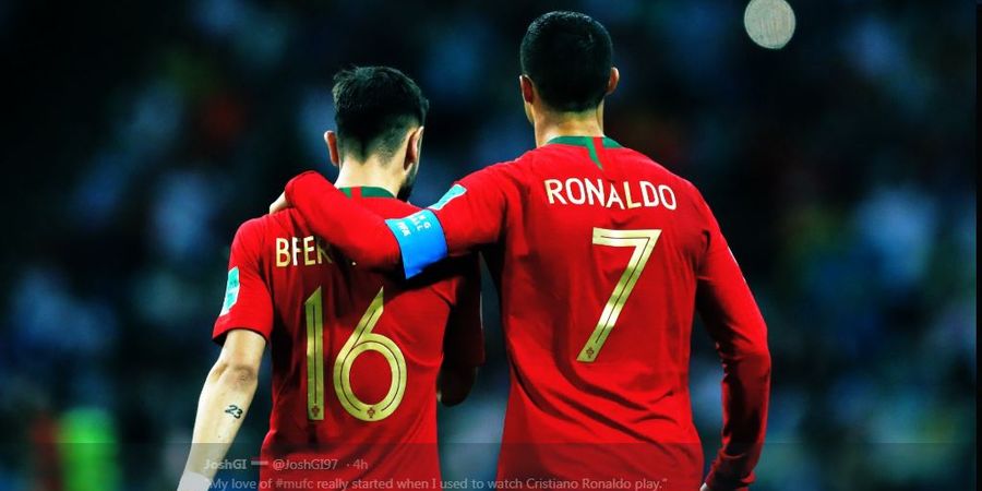 Dipuji Cristiano Ronaldo, Bruno Fernandes: Dia adalah Idola Saya!