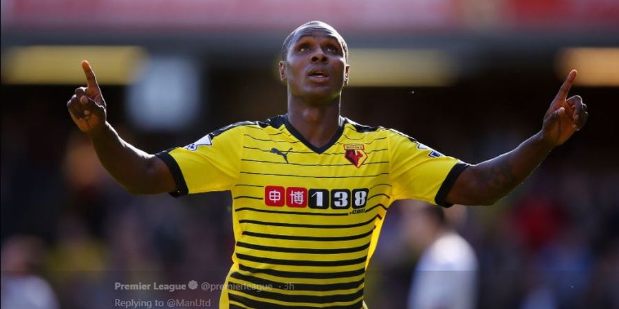 Odion Ighalo Tolak Tawaran Barcelona, Pilih Gabung ke Manchester United