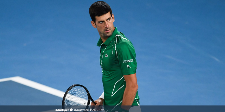 Kapok Dikeluarkan dari Pertandingan, Novak Djokovic Lebih Kalem