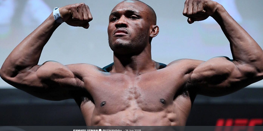 Hasil Lengkap UFC 258 - Kamaru Usman Cetak Rekor di Kelas Welter