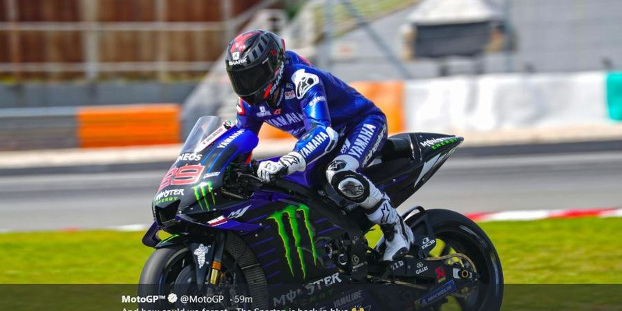 Kekecewaan Jorge Lorenzo meski Sukses Debut Sebagai Test Rider Yamaha