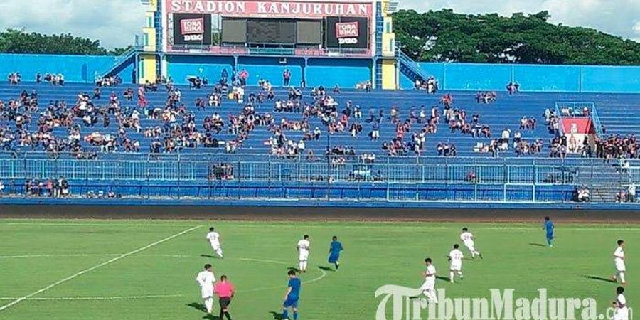 Uji Coba Liga 1 2020 - Arema FC Ditahan Imbang Semeru FC  di Kanjuruhan