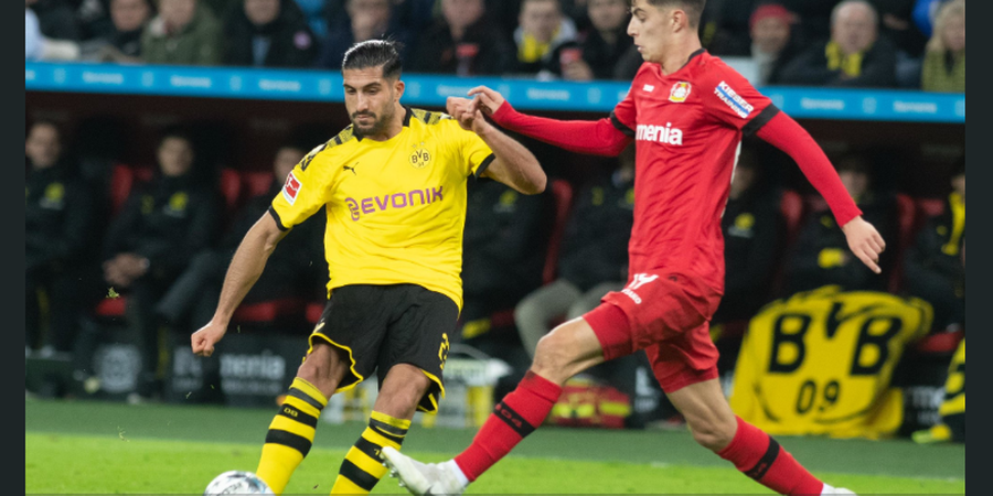 VIDEO - Gol Super Emre Can dari Jarak 30 Meter Saat Debut di Dortmund