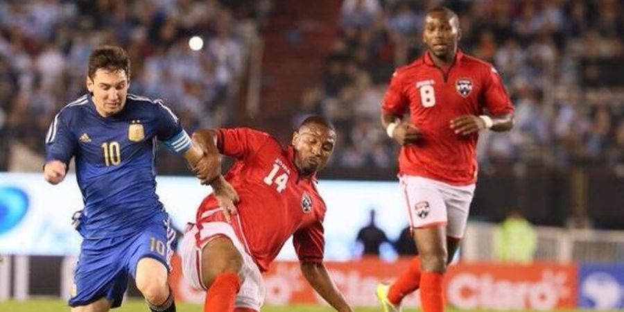 Wujudkan Impian Tekel Keras Lionel Messi, Pemain Trinidad Bersyukur Masih Hidup