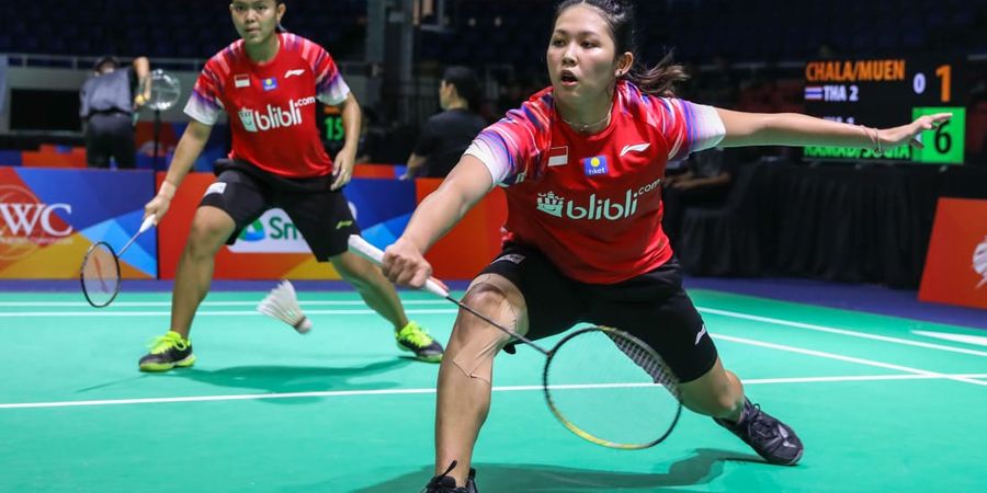 Hasil All England Open 2020 - Jalani Debut, Fadia/Ribka ke Babak Ke-2 dalam 21 Menit