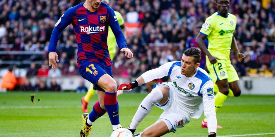 Gol Getafe Dianulir, Barcelona Berhasil Memimpin di Babak I  