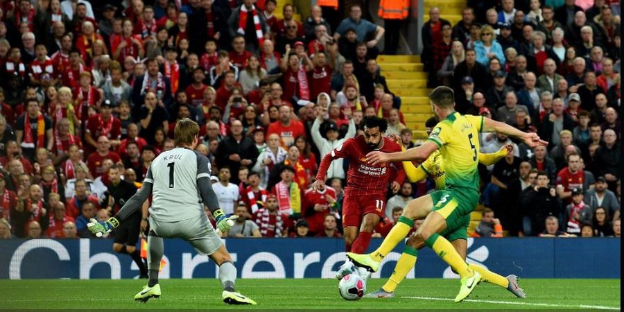 Norwich Vs Liverpool, Rekor 17 Kemenangan Beruntun dalam Jangkauan