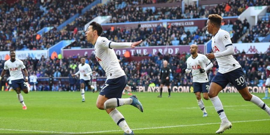 Hasil Liga Inggris - Gol Menit Akhir Son Menangkan Tottenham