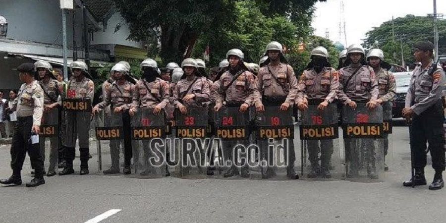 Persebaya Vs Arema FC, Kapolres Blitar Kota Imbau Toko di Sekitar Stadion Supriyadi Ditutup