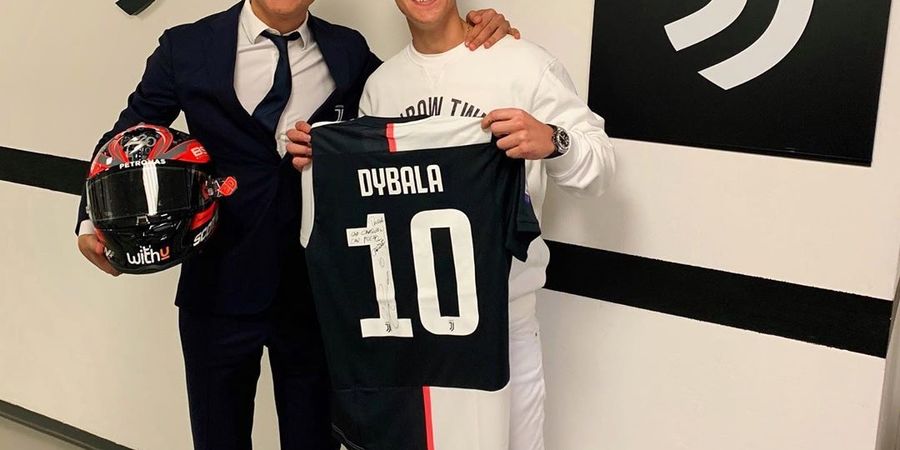 Ikuti Jejak Marc Marquez, Fabio Quartararo Bertemu Paulo Dybala