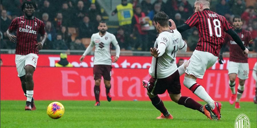 Starting XI AC Milan Vs AS Roma - Adu Tajam Striker Negara Balkan