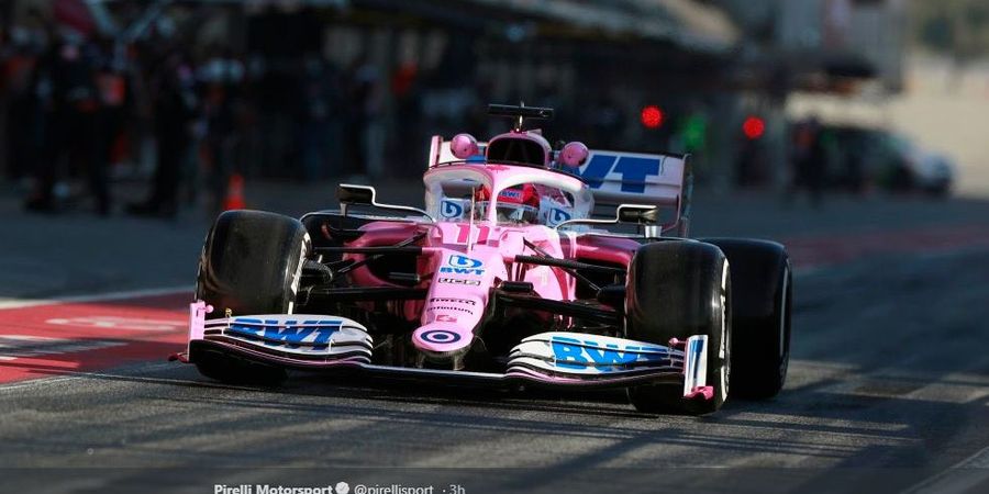 Hasil Tes Pramusim F1 2020 - Sergio Perez Tercepat, Ferrari dan Mercedes Belum Tembus 5 Besar