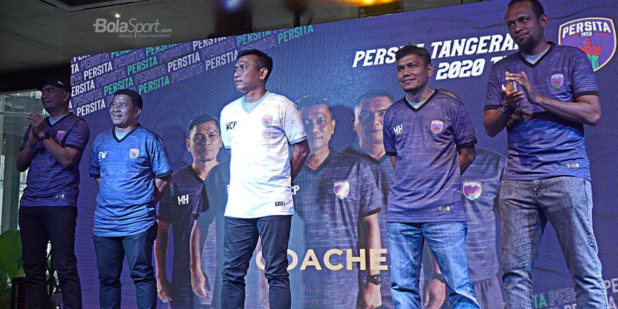 Pelatih Persita Anggap Target 10 Besar di Liga 1 2020 Cukup Realistis