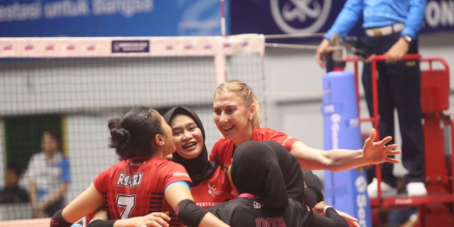 Hasil Proliga 2020 - Tim Putri Jakarta Pertamina Lolos Final Four