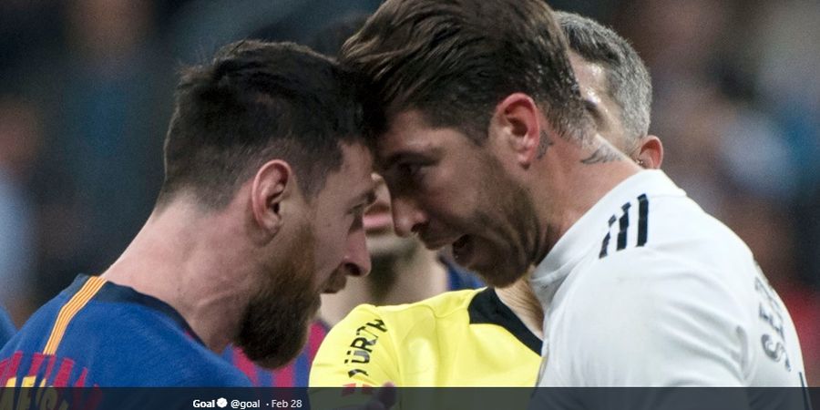 Sering Berseteru, Kali ini Sergio Ramos Justru Puji Lionel Messi