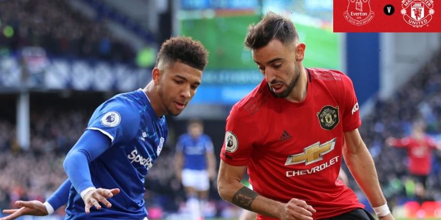 Babak I - Everton Imbangi Man United, Keteledoran De Gea Dibayar Gol Fernandes