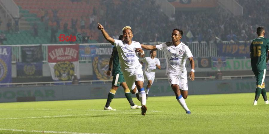 Shopee Liga 1 2020 - Arema FC Ungguli Tuan Rumah PS Tira Persikabo pada Babak Pertama