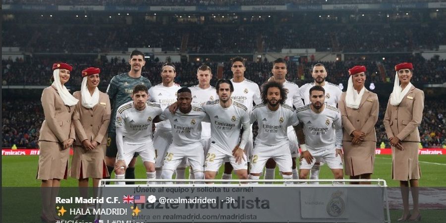 Resmi, Real Madrid Potong Gaji Pemain 20 Persen untuk Selamatkan Staf