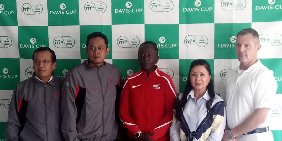 Tim Indonesia SIapkan Pemain Berusia 16 Tahun Saat Jumpa Kenya di Piala Davis