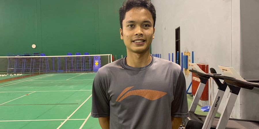 Anthony Tetap Tak Remehkan Lawan meski Momota  Absen pada All England 2020