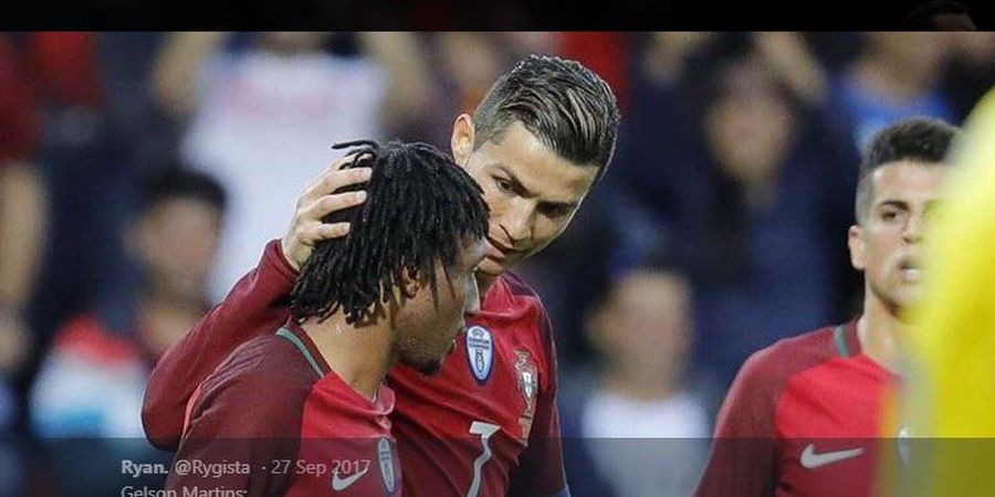 5 Aksi Simpatik Ronaldo, Termasuk Ingatkan Teman Baca Bismillah