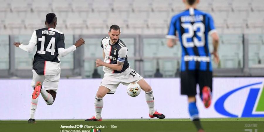 Babak I - Sepi Penonton, Juventus Vs Inter Juga Sepi Gol     