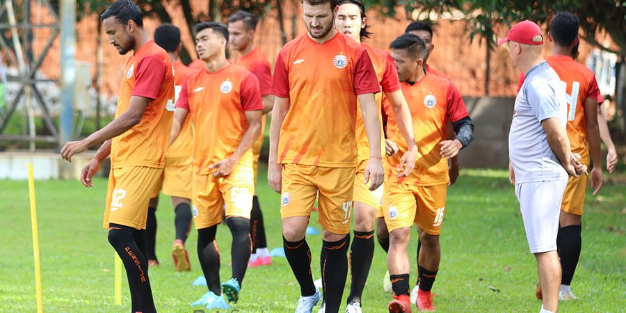 Demi Persija Jakarta, Eks Pilar AS Roma Ini Tetap Giat Berlatih