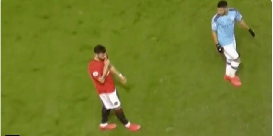 VIDEO - Gestur Bruno Fernandes Buat Pep Guardiola Terdiam di Derbi Manchester