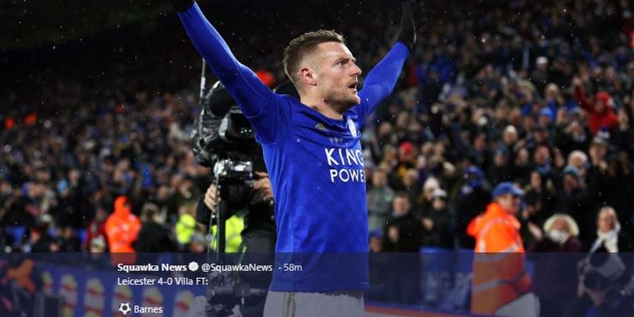 Ini Rahasia Jamie Vardy Sebelum Pecahkan Rekor Ruud van Nistelrooy