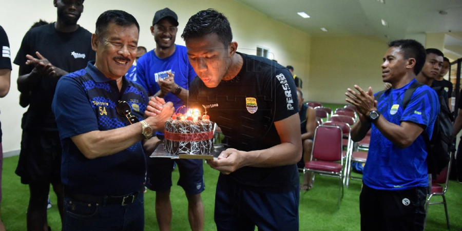 Rayakan Ulang Tahun, Teja Paku Alam Berharap Bawa Persib Bandung Juara