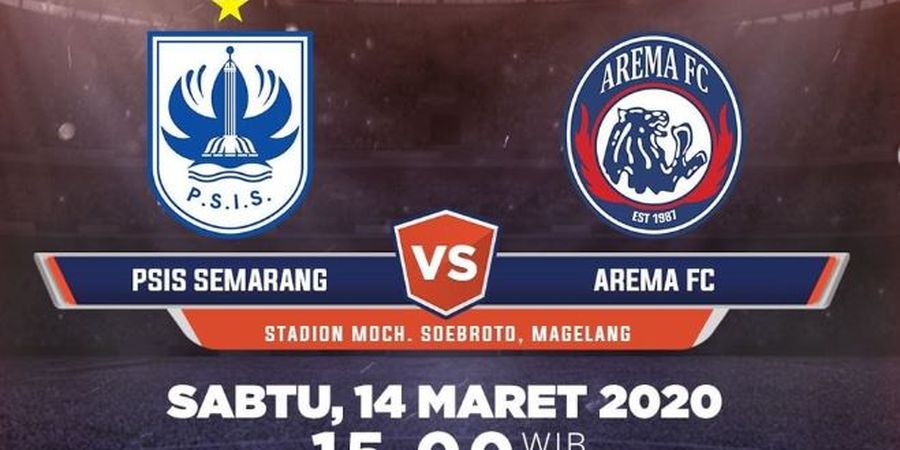 Link Live Streaming PSIS Semarang Vs Arema FC, Laga Kandang Pertama Laskar Mahesa Jenar