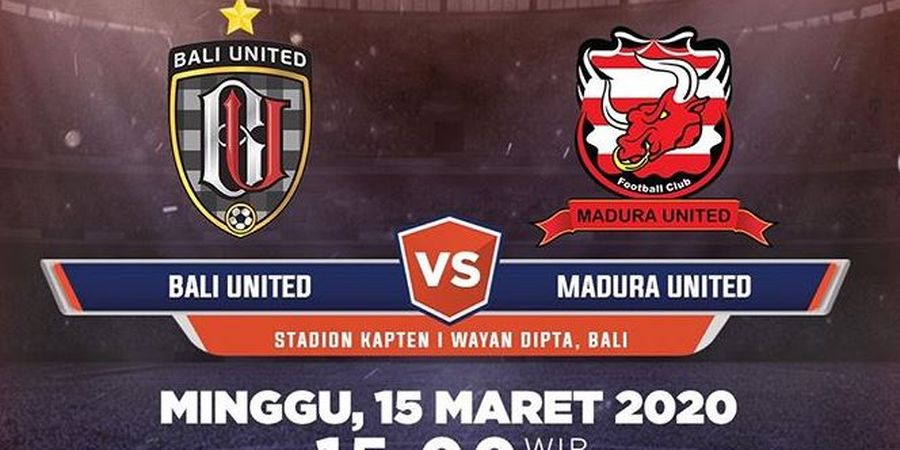 Link Live Streaming Bali United Vs Madura United, Persiapan Tim Tuan Rumah Cukup Singkat